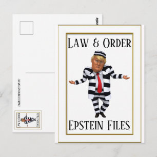 Cartão postal Law & Order
