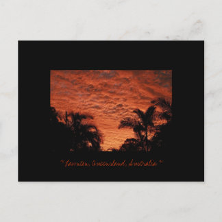 Cartão Postal Lawnton Sunset - Personalizado
