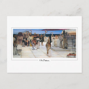Cartão Postal Lawrence Alma-Tadema #137 - Cartão-postal de arte