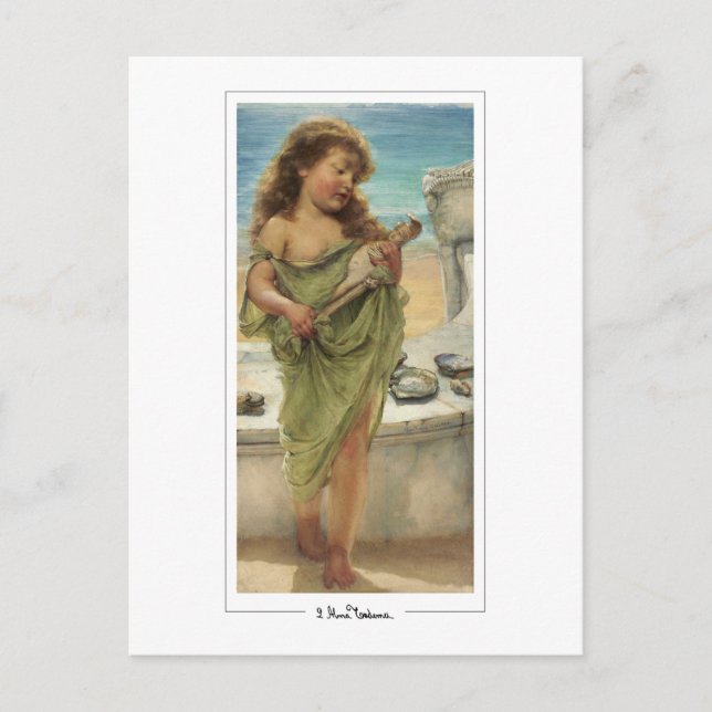 Cartão Postal Lawrence Alma-Tadema #295 - Cartão-postal de arte (Frente)