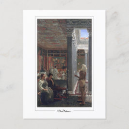 Cartão Postal Lawrence Alma-Tadema #37 - Cartão-postal de arte