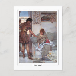 Cartão Postal Lawrence Alma-Tadema #84 - Cartão-postal de arte