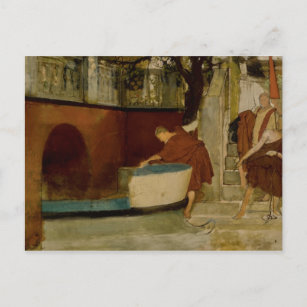 Cartão Postal Lawrence Alma-Tadema - A Embarque Na Barge