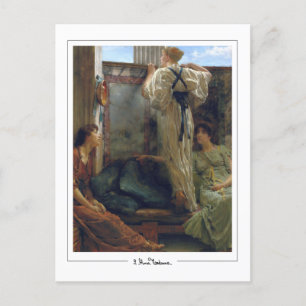 Cartão Postal Lawrence Alma-Tadema nº 1 - Cartão-postal de arte