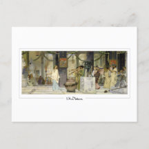 Lawrence Alma-Tadema nº 3 - Cartão-postal de arte