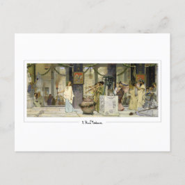 Cartão Postal Lawrence Alma-Tadema nº 3 - Cartão-postal de arte