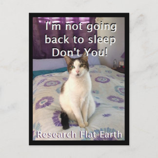 Cartão postal Layla acordado