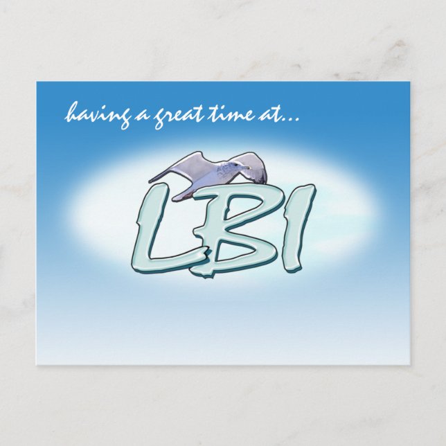 CARTÃO POSTAL LBI... (Frente)