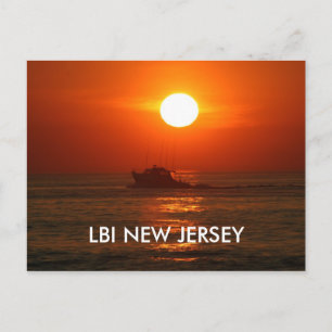 CARTÃO POSTAL LBI NEW JERSEY