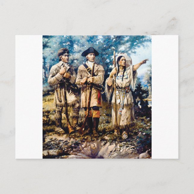 Cartão Postal LC e viagem (Frente)