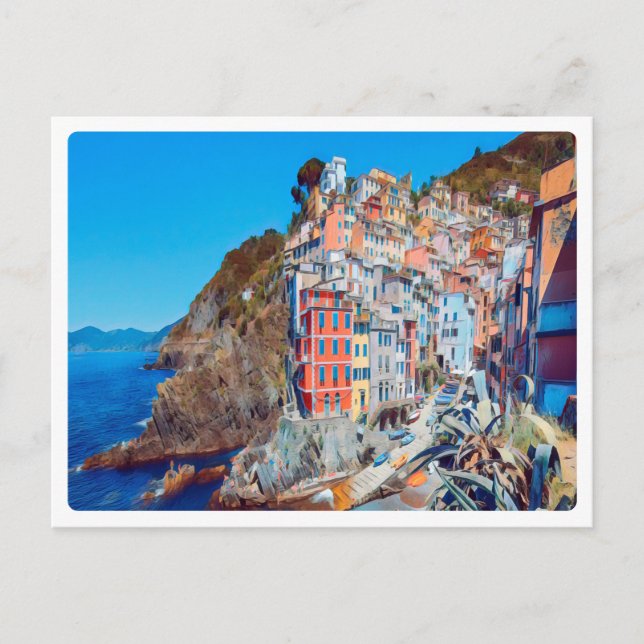 Cartão Postal ldp RIOMAGGIORE - Cinque Terre - (Frente)