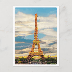 Cartão Postal ldp TOUR EIFFEL - Paris - vista -