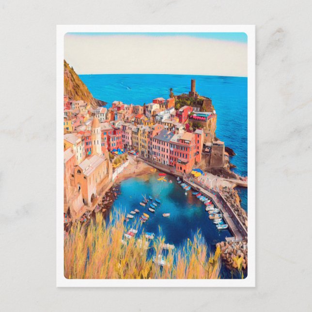 Cartão Postal ldp VERNAZZA - Cinque Terre - (Frente)