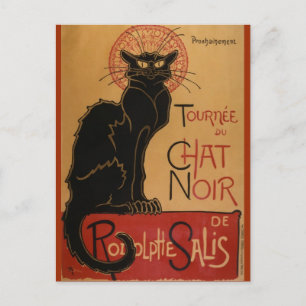 Cartão Postal Le chat Noir - Steinlen