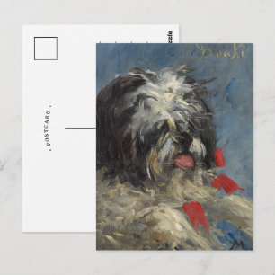Cartão Postal Le Chien ‘Donki’   Édouard Manet