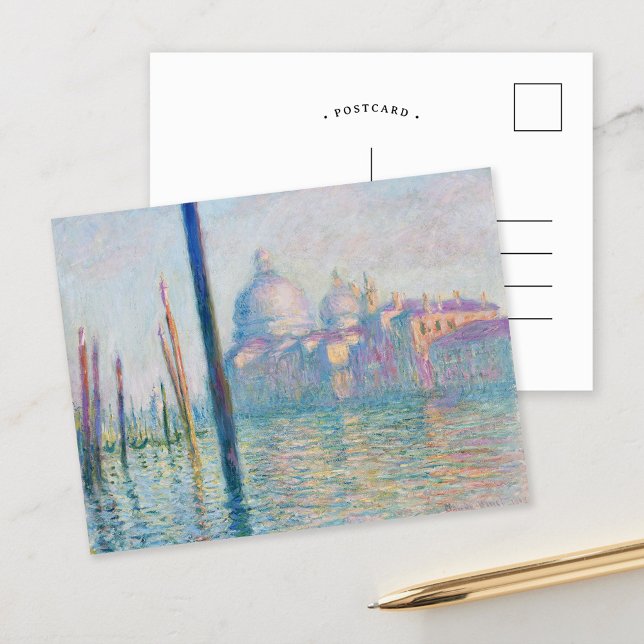 Cartão Postal Le Grand Canal | Claude Monet (Criador carregado)