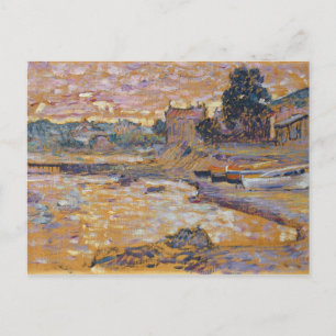Cartão Postal Le Lavandou, c.1908-09 (óleo na canvas)