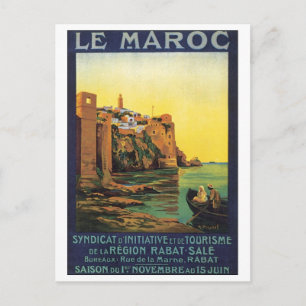 Cartão Postal Le Maroc
