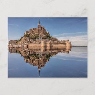 Cartão Postal Le Mont-Santo-Michel