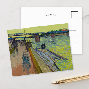 Cartão Postal Le Pont de Trinquetaille Vincent van Gogh