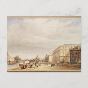 Cartão Postal Le Quai d'Orsay, 1839