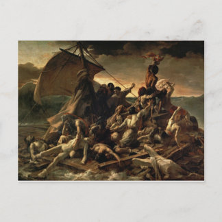 Cartão Postal Le radeau de la méduse - Géricault
