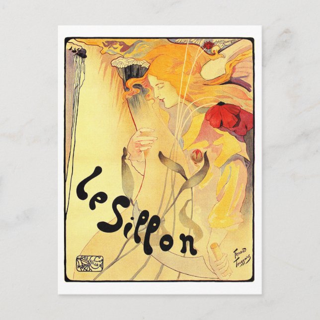 Cartão Postal Le Sillon, Fernand Toussaint (Frente)
