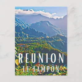 Cartão Postal Le Tampon Photo Vintage