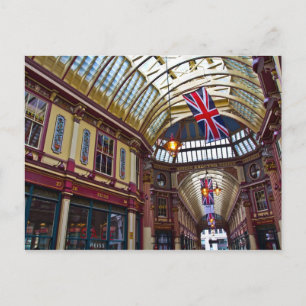 Cartão Postal Leadenhall Market London