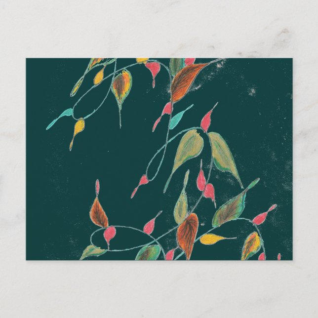 Cartão Postal Leafy Vine (Frente)