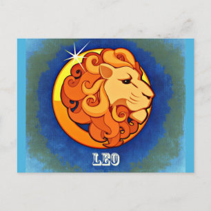 Cartão Postal Leão
