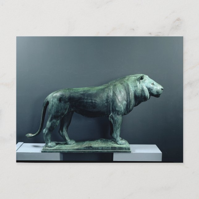 Cartão Postal Leão, 1904 (Frente)