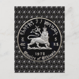 Cartão Postal Leão de Judah - Jah Rastafari - Cartão-postal