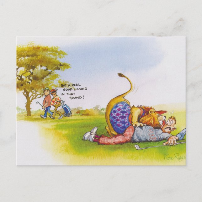 Cartão Postal Leão de leite (Frente)