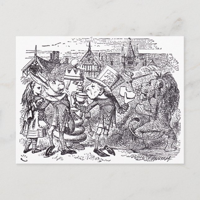 Cartão Postal Leão e Unicórnio 1 (Frente)