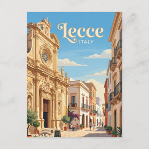 Cartão Postal Lecce, Itália