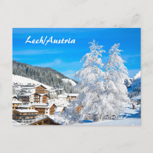 Cartão Postal Lech am Arlberg, Áustria Vorarlberg