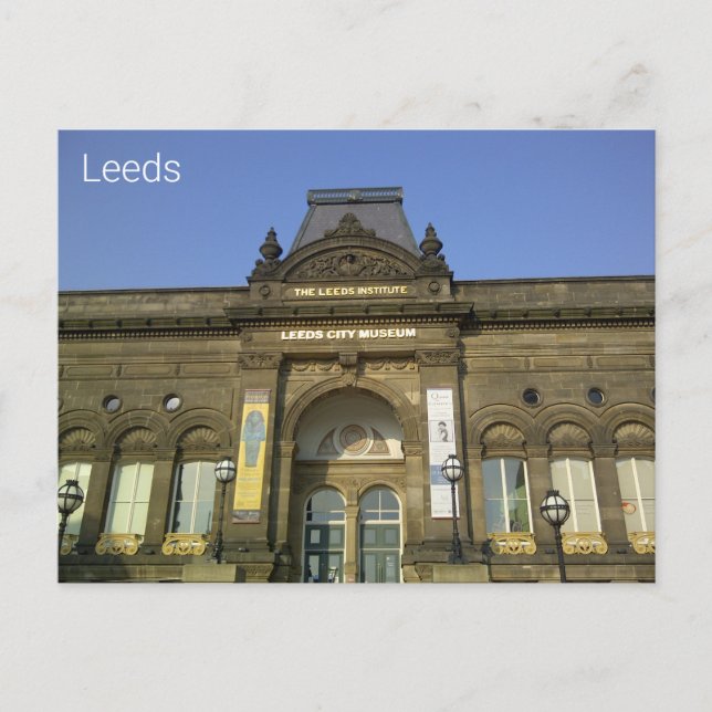 Cartão Postal Leeds (Frente)