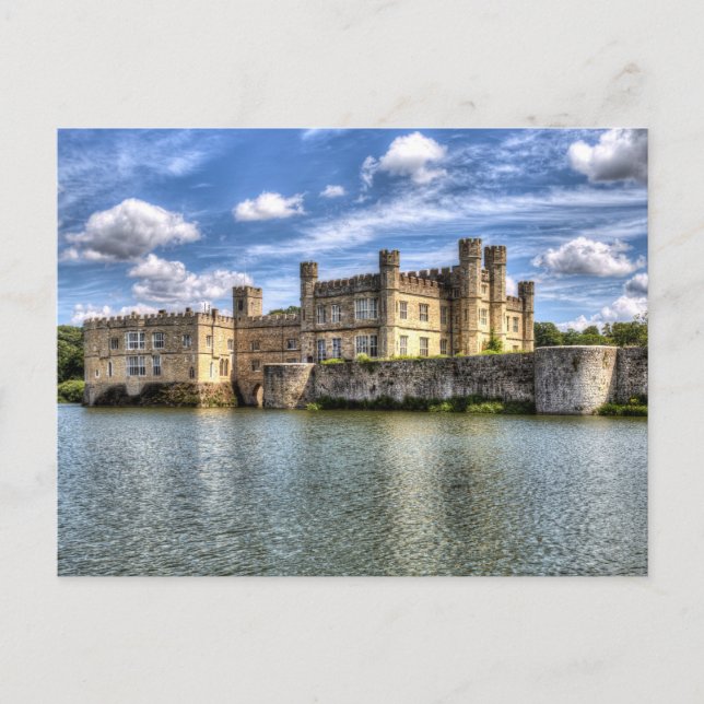Cartão Postal Leeds Castle Kent (Frente)