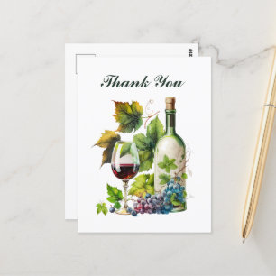 Cartão Postal Legal amante de vinho adiciona texto