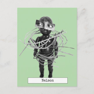 Cartão postal legal de Boneca de Arte