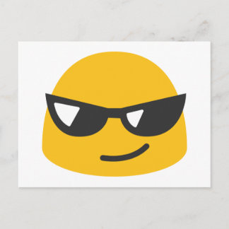 Cartão Postal Legal Emoji