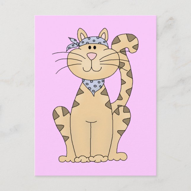 Cartão Postal Legal Gato (Frente)