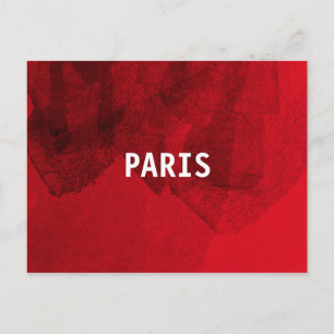 Cartão Postal Legal Inspiração do Design gráfico moderno de Pari