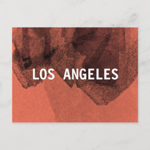 Cartão Postal Legal Inspiração do Design moderno de Los Angele