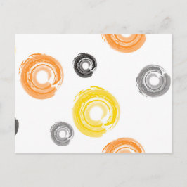 Cartão Postal Legal, moderna, urbana, moderna arte de pincel de 