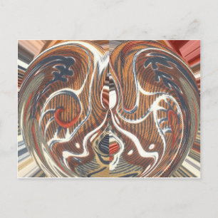 Cartão Postal Legal Retro Vintage Aztec Hakuna Matata Cores