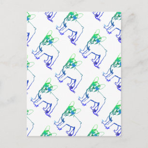 Cartão Postal Legal Welpe