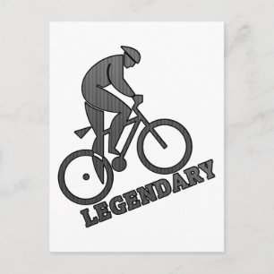 Cartão Postal Legendário de Ciclo
