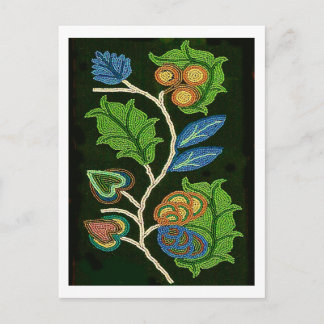 Cartão Postal Leggings nativas americanas de arte